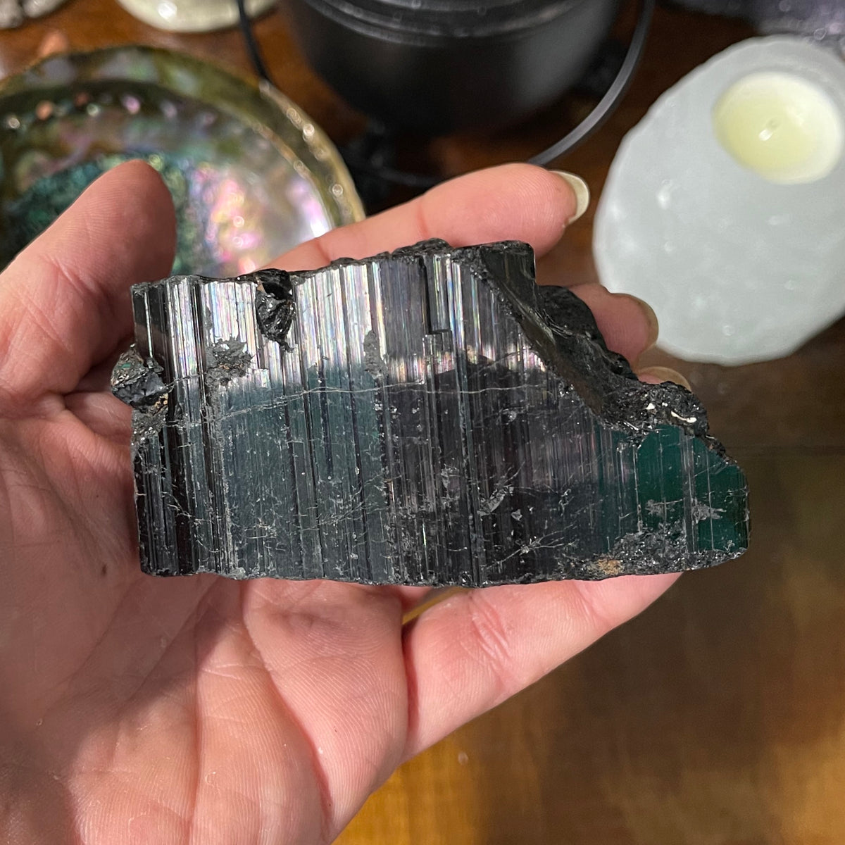 Natural Black Tourmaline 448g - The Spirit of Life