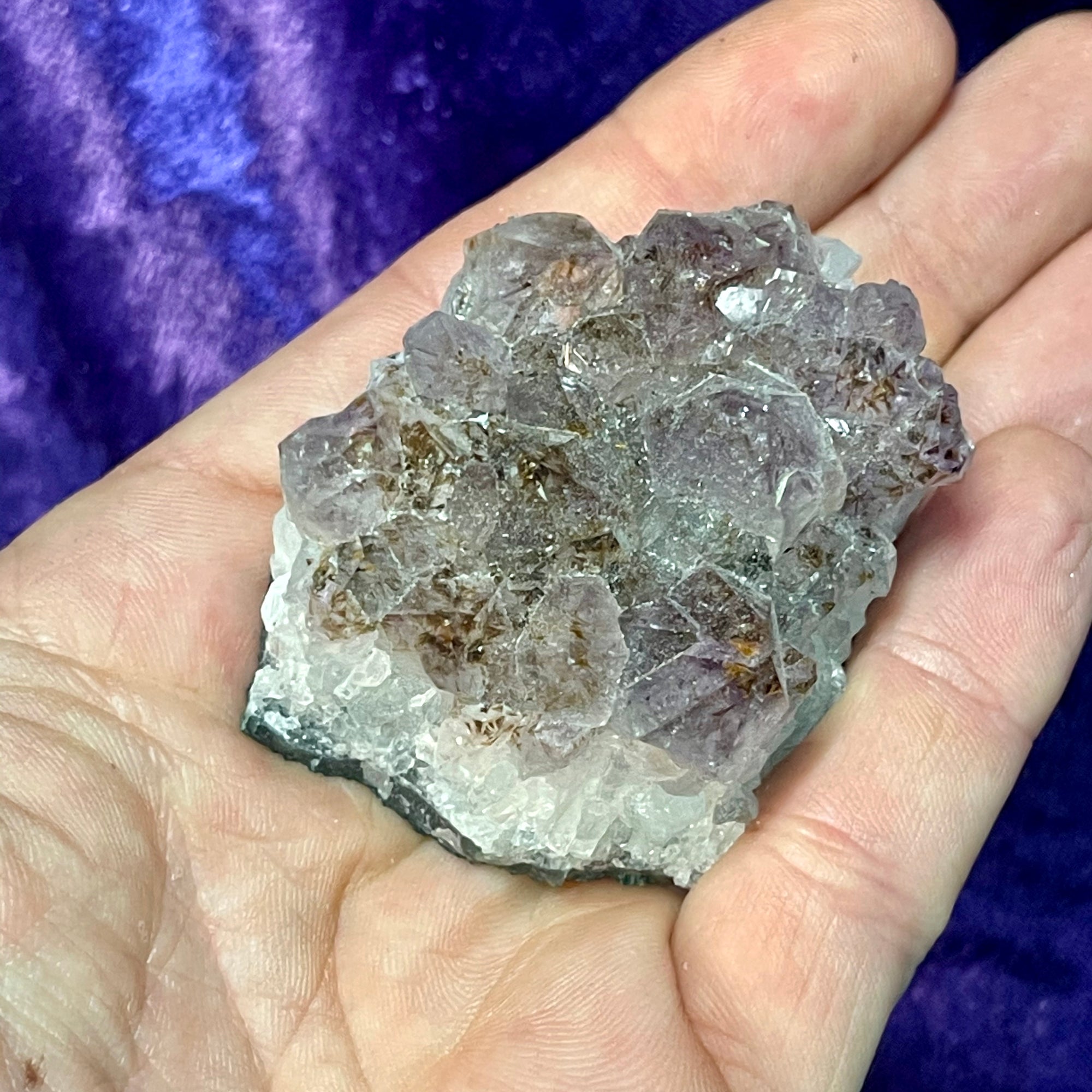 AAA Natural Amethyst Cluster 115g - The Spirit of Life
