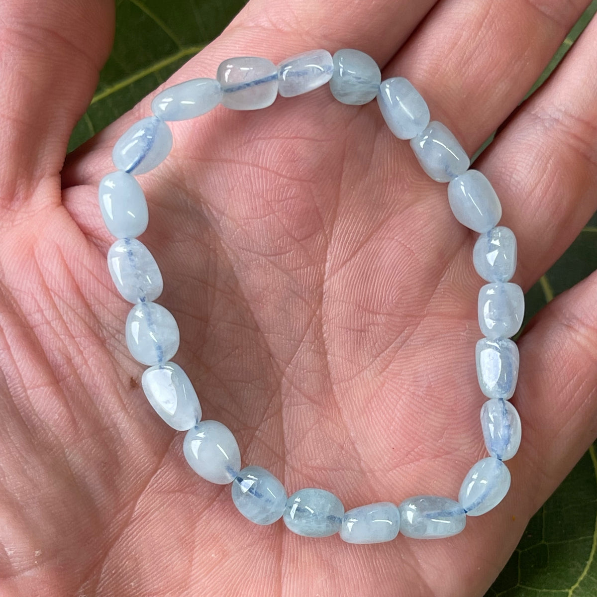 Aquamarine hot sale charm bracelet