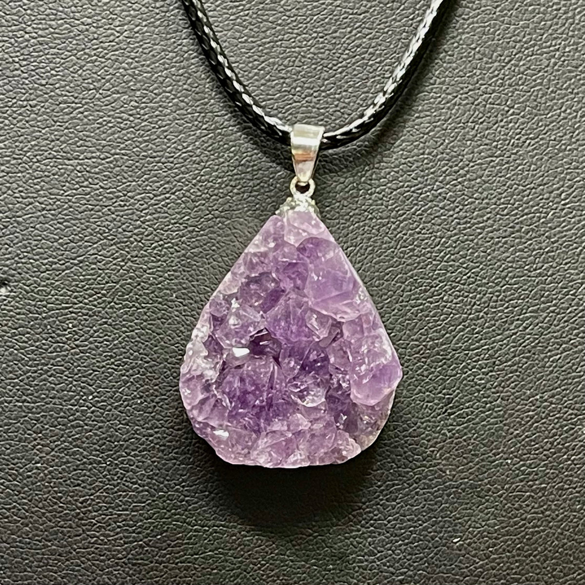 Amethyst Cluster Pendant