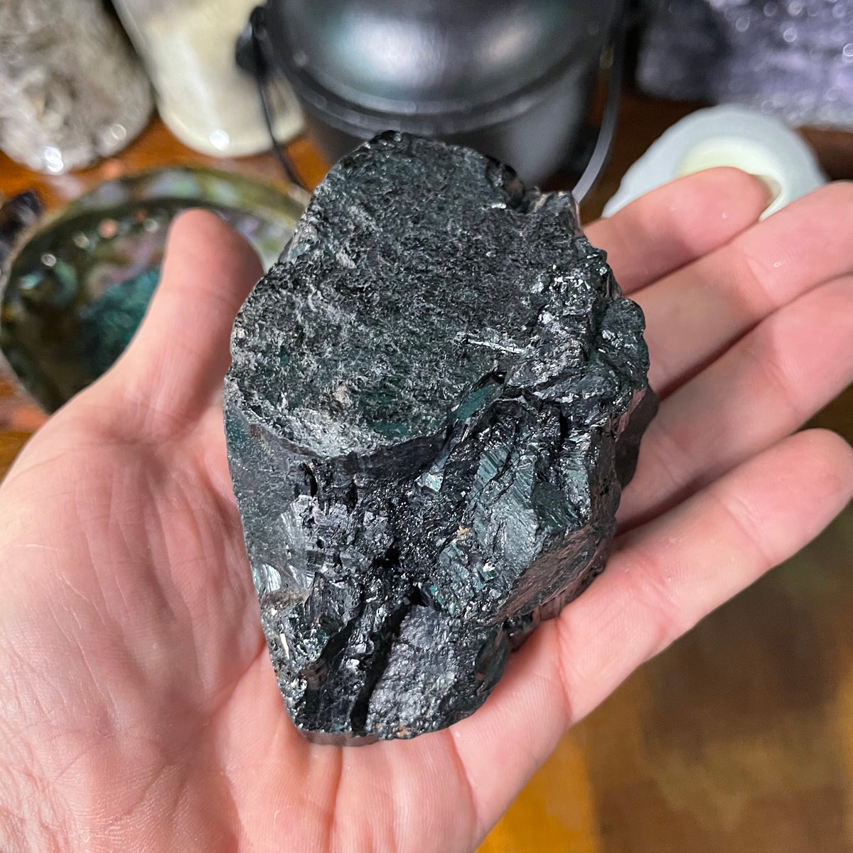 Natural Black Tourmaline 448g - The Spirit of Life