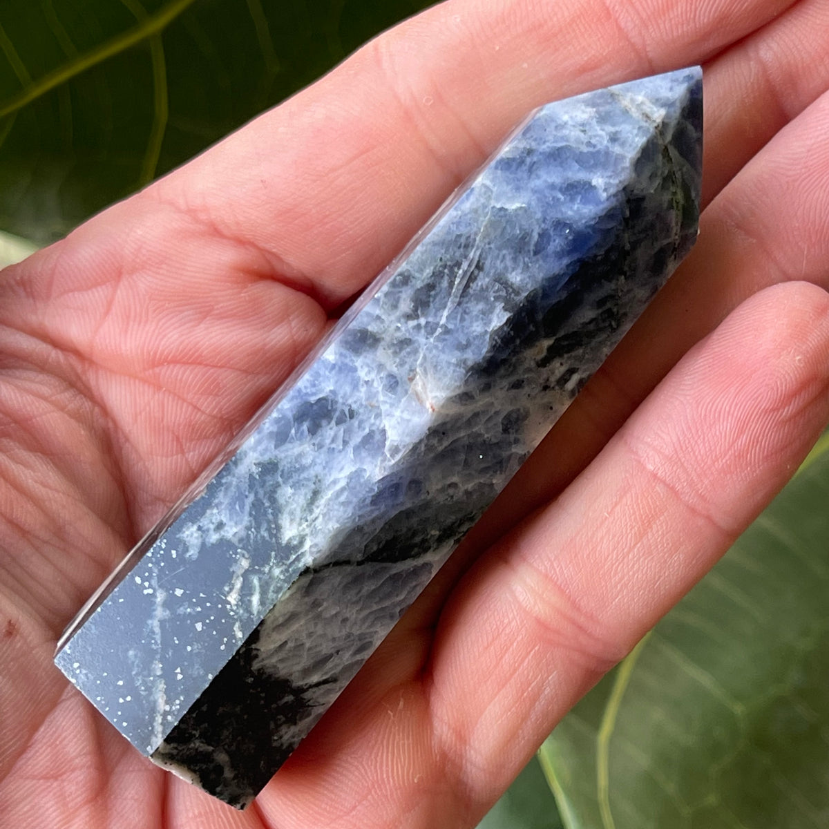 Natural Sodalite Point 91g