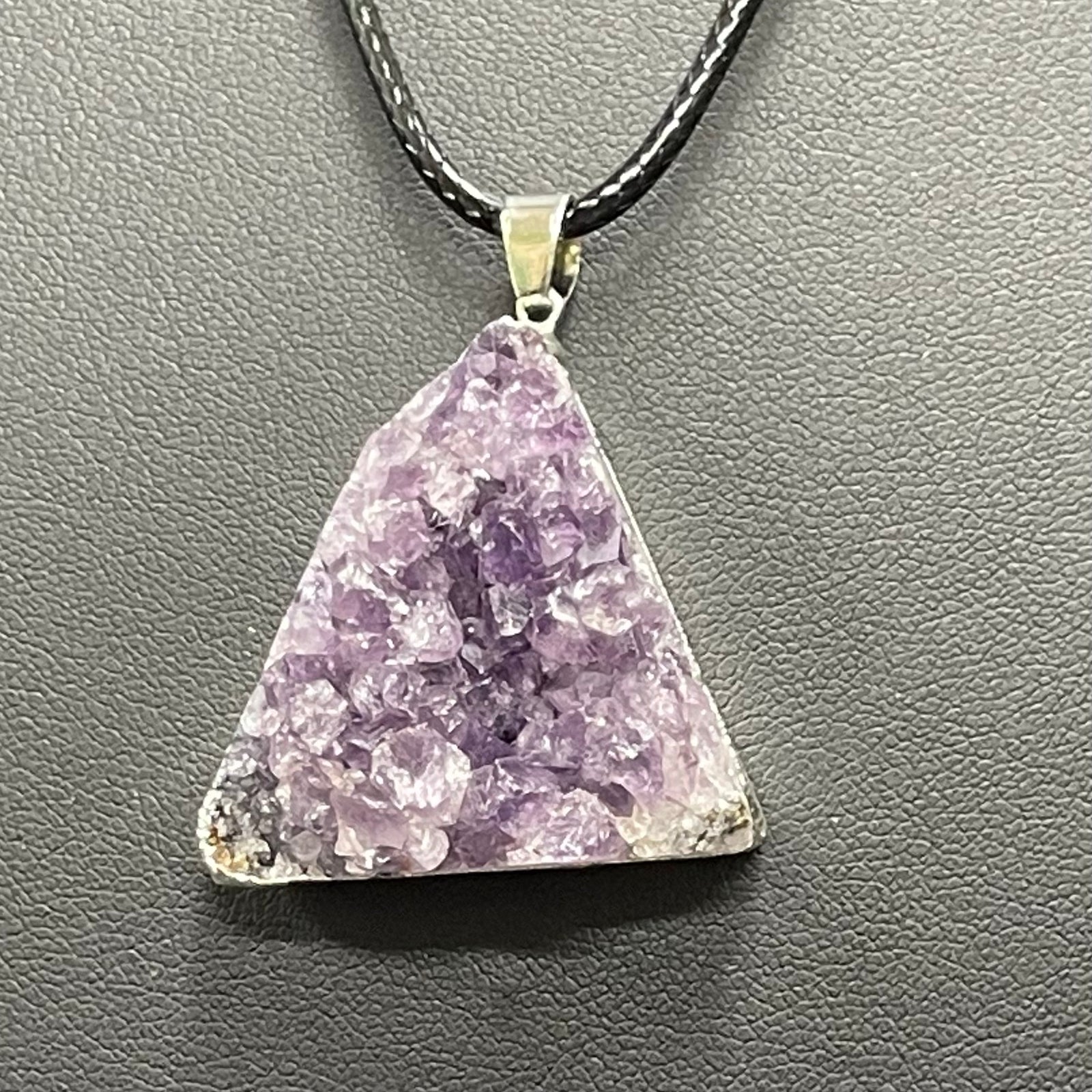 Amethyst Cluster Pendant