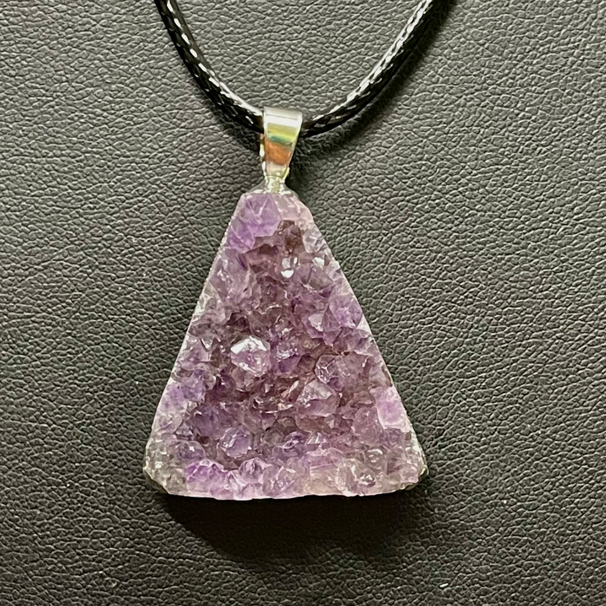 Amethyst Cluster Pendant