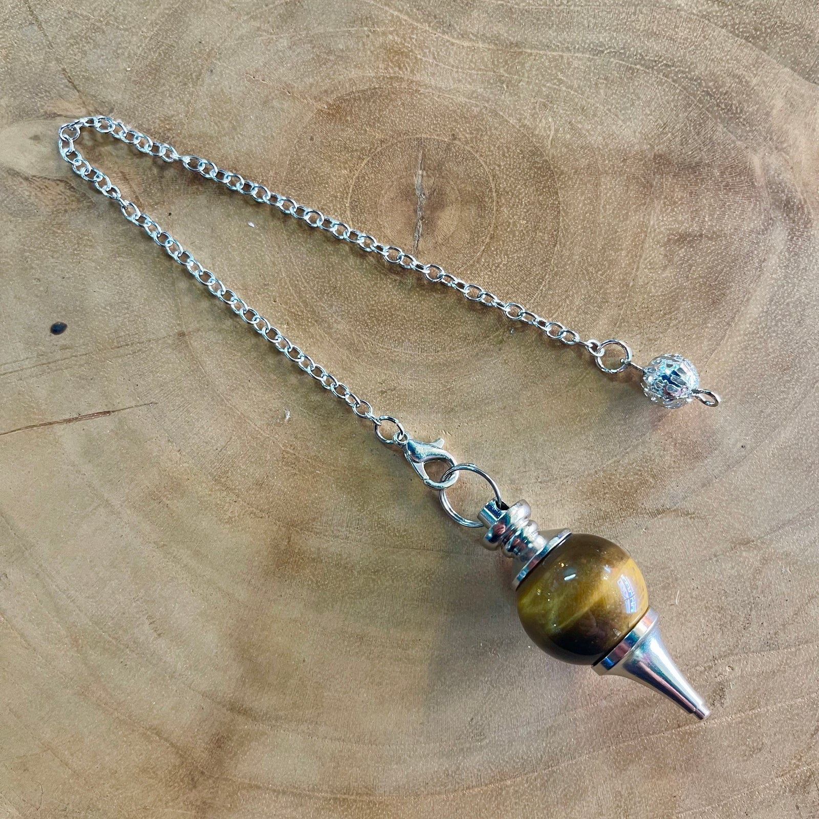 Tigers Eye Pendulum - The Spirit of Life