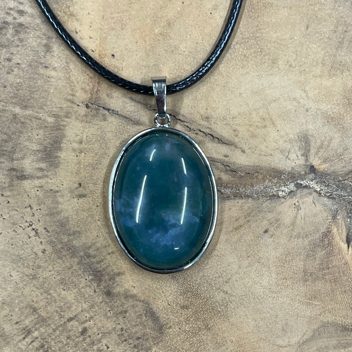 Moss Agate Pendant