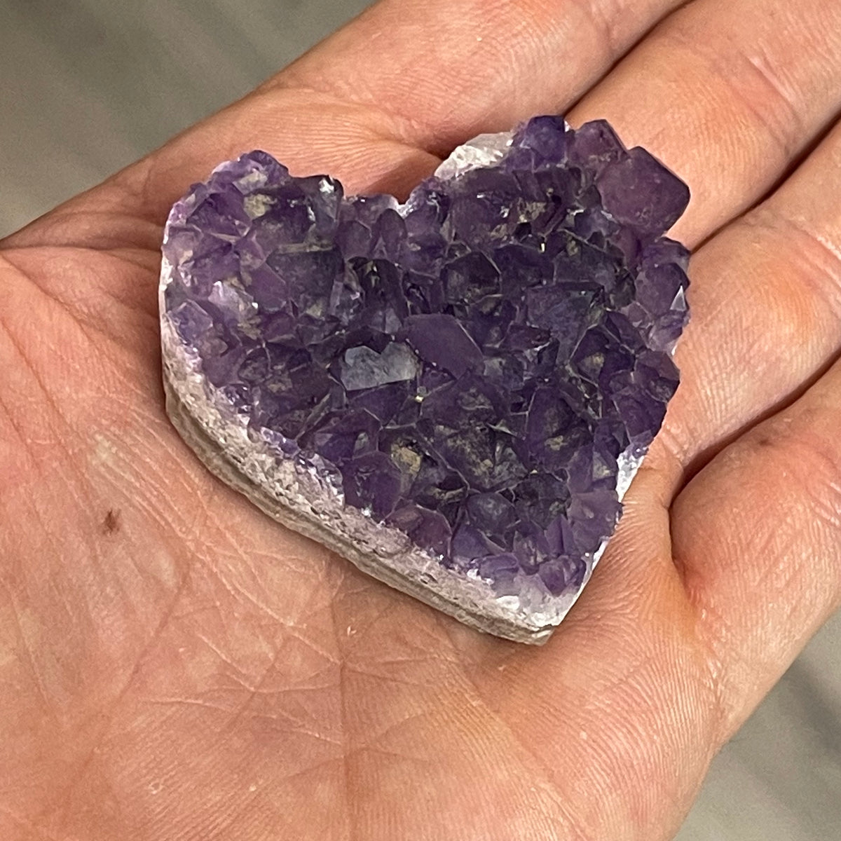 Amethyst Heart 75g