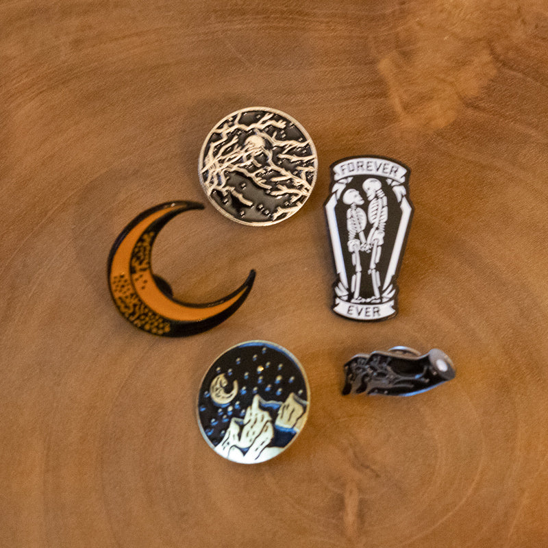 Witches Fashion Pins Set - The Spirit of Life