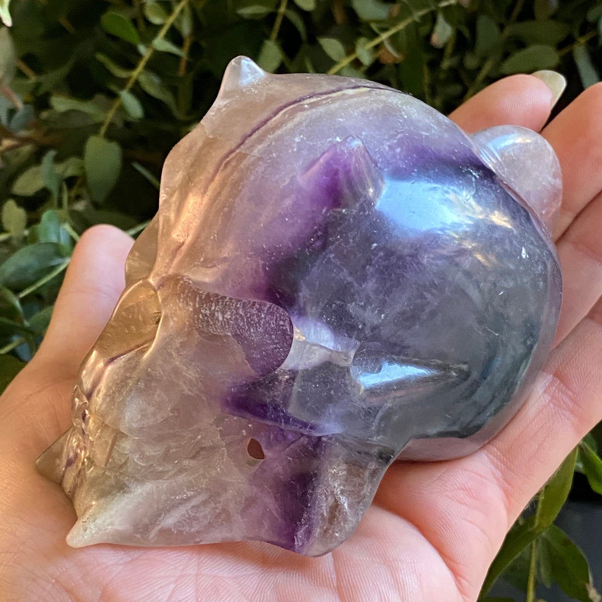 Fluorite Devil Skull - The Spirit of Life