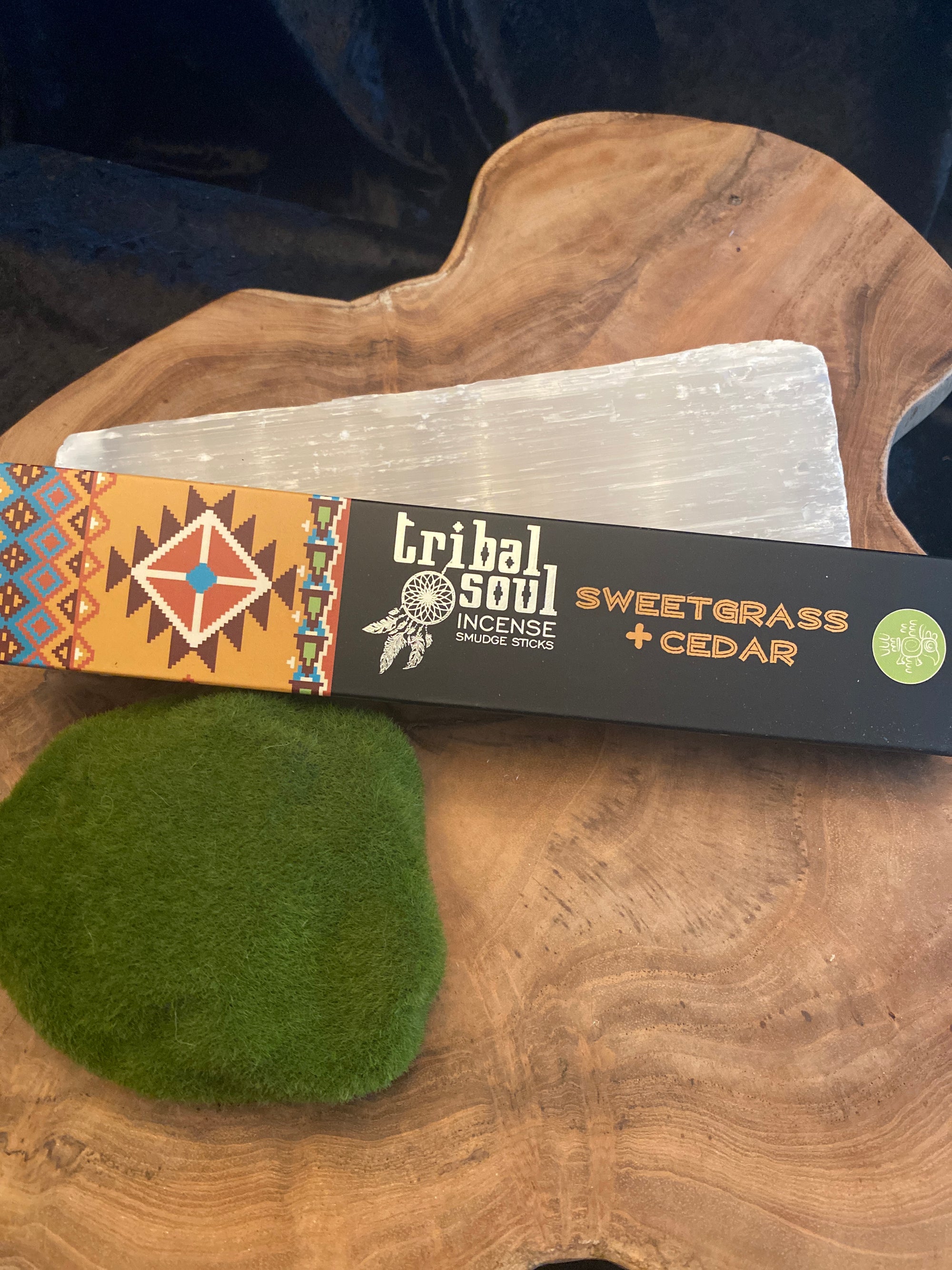 Tribal Soul, Sweetgrass & Cedar Incense - The Spirit of Life
