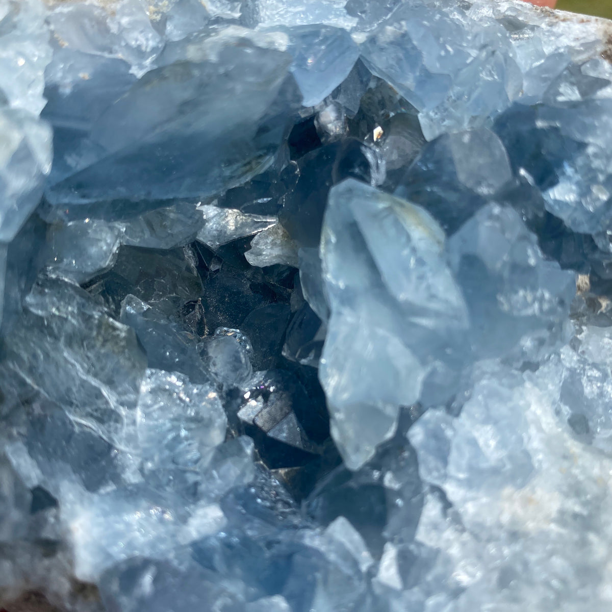 1246G celestite cluster Crystal - The Spirit of Life