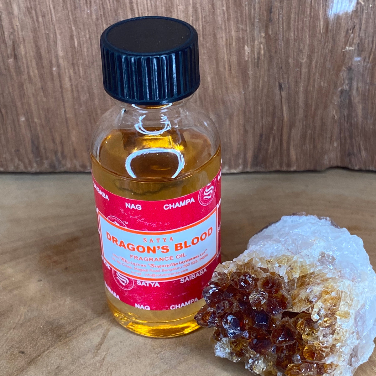 Satya Dragons Blood Fragrance Oil 30ml - The Spirit of Life